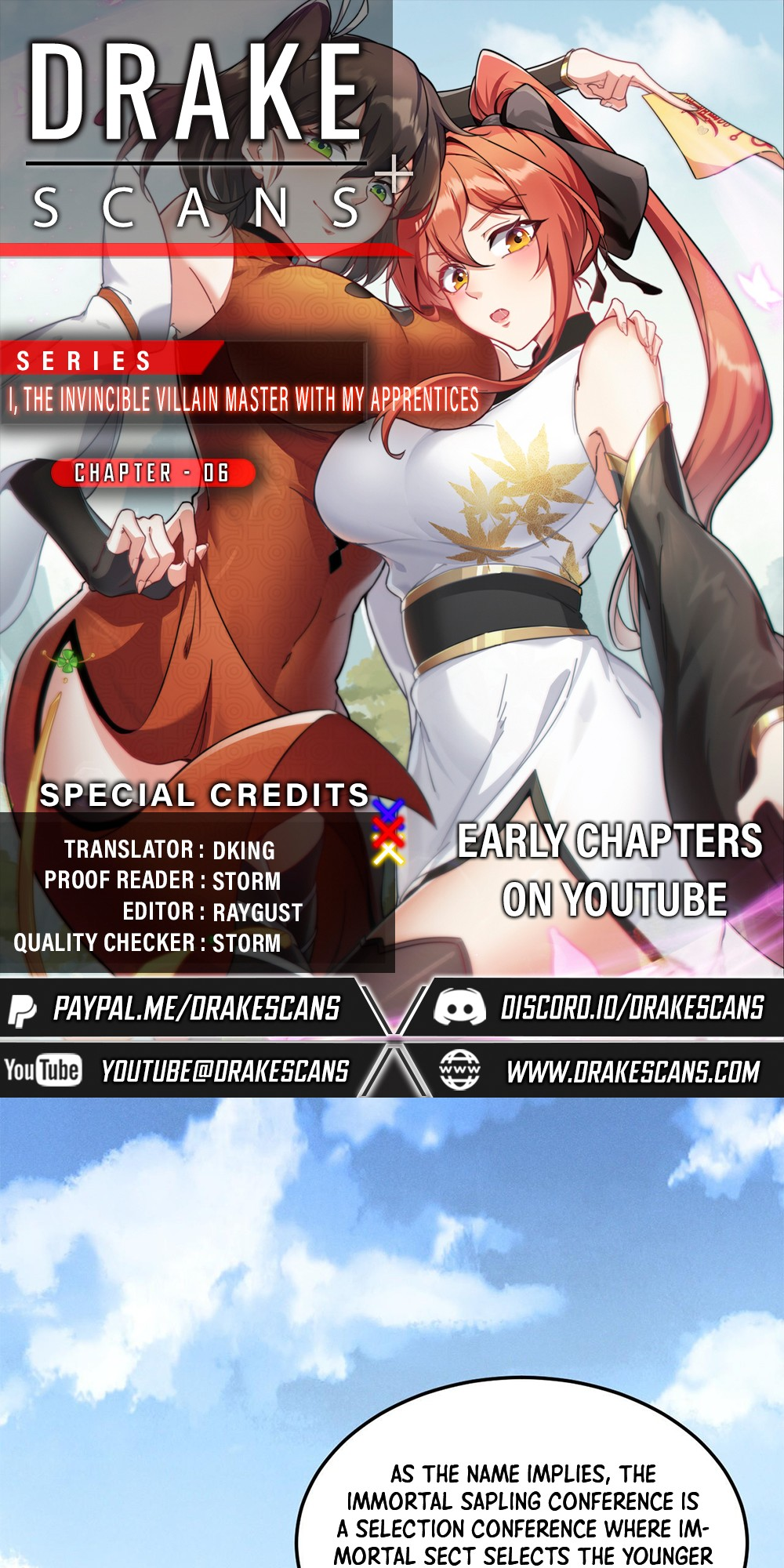 I, The Invincible Villain Master With My Apprentices Ch. 6 第1页