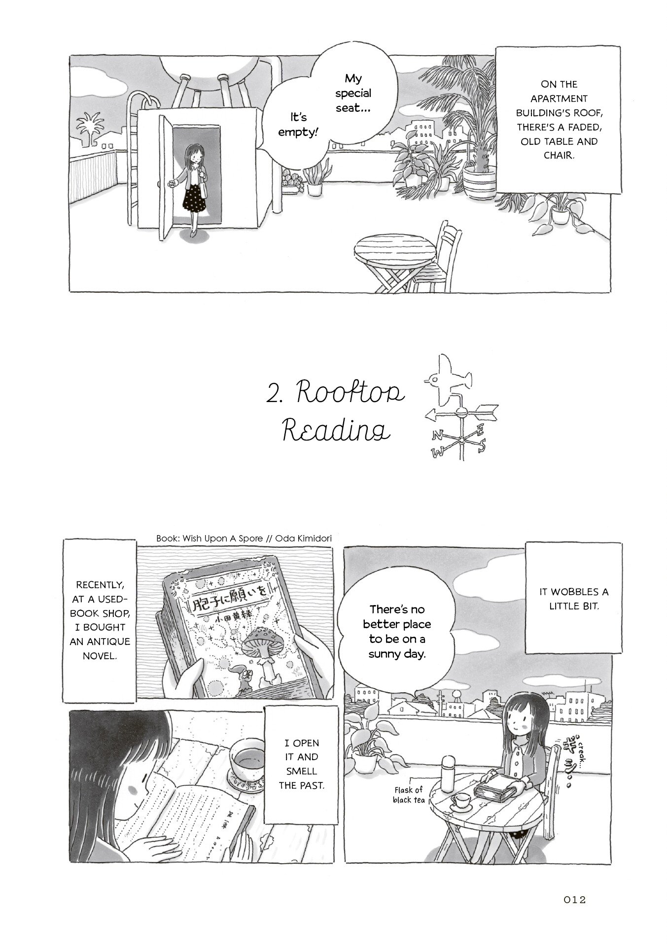 Afternoon Yawns Rooftop Reading 第1页