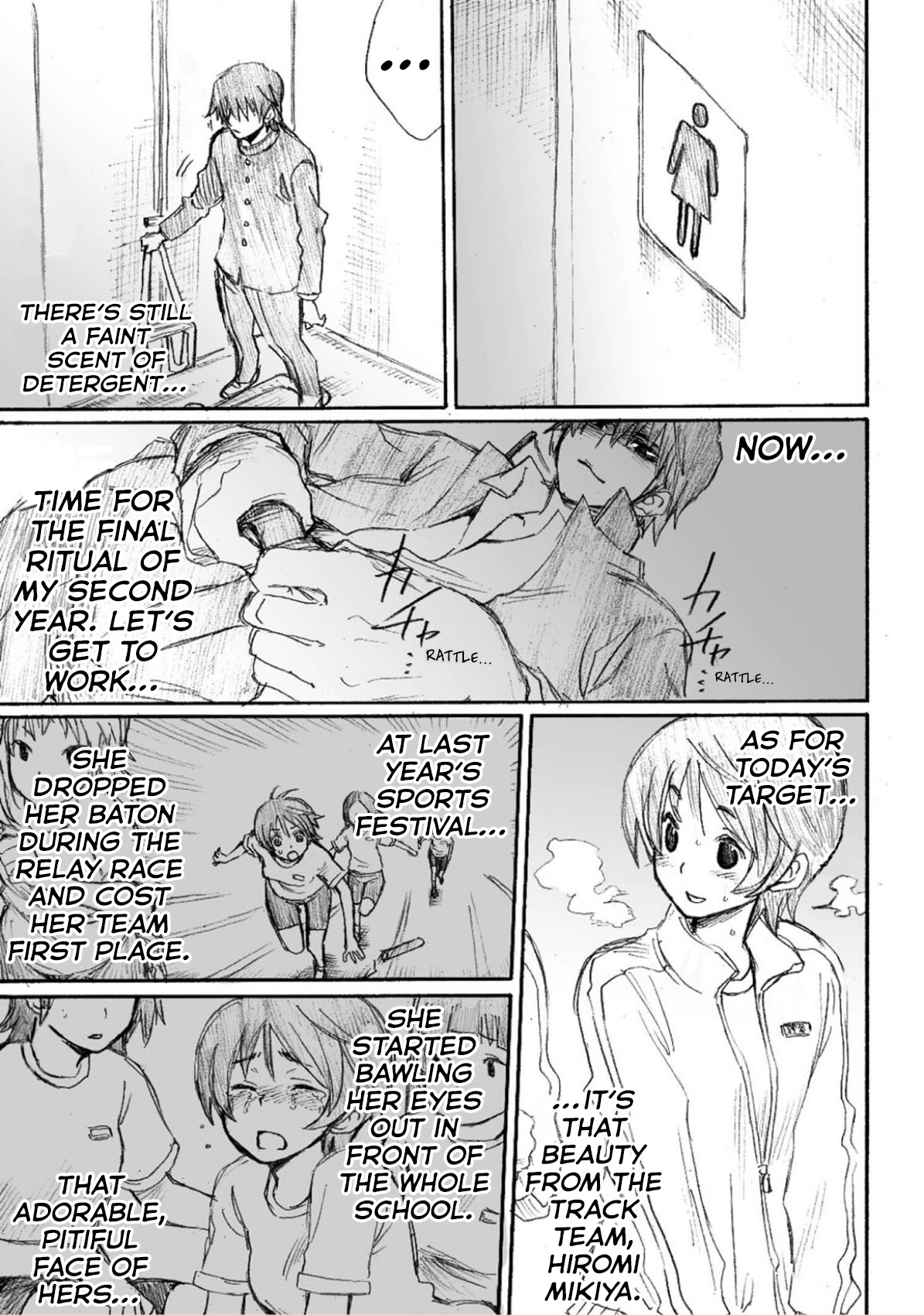 Onani Master Kurosawa The Encounter in Front of the Girls' Bathroom 第21页