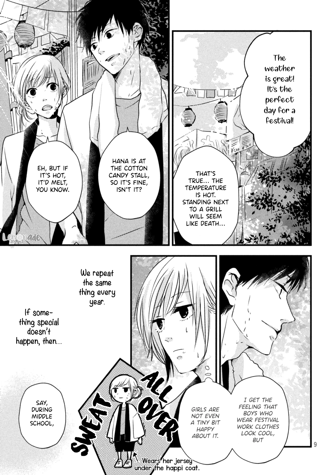 Datte Kimi Wa, Osananajimi Natsu no Yoru, Kimi to Kawaru 第10页