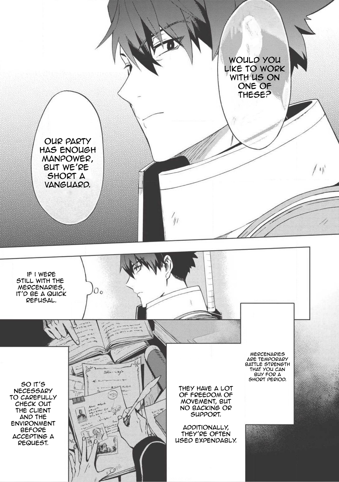 Kuitsume Youhei no Gensou Kitan Stuck, before I ran. 第10页