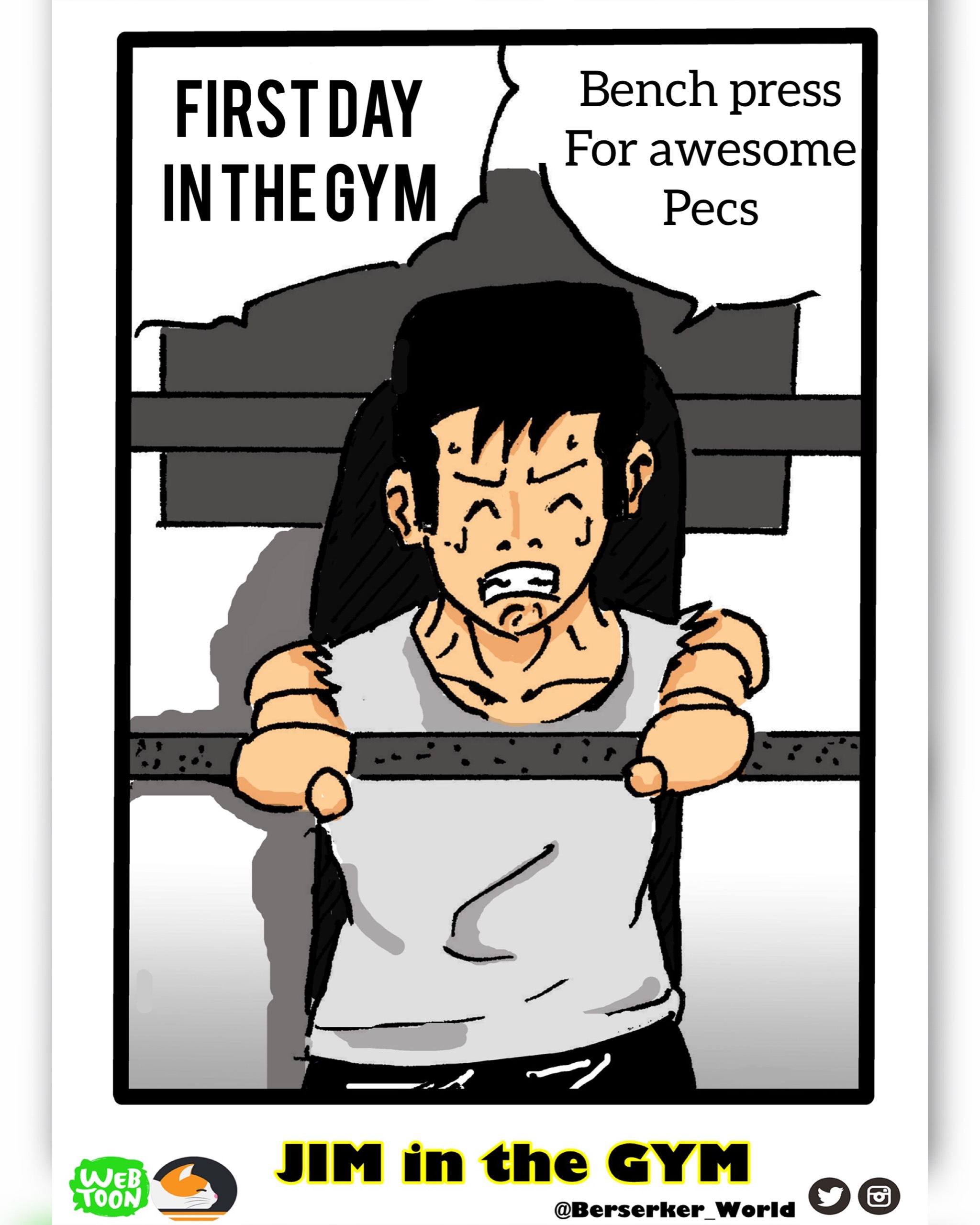 Jim in the Gym Jim's First Day In The Gym 第1页