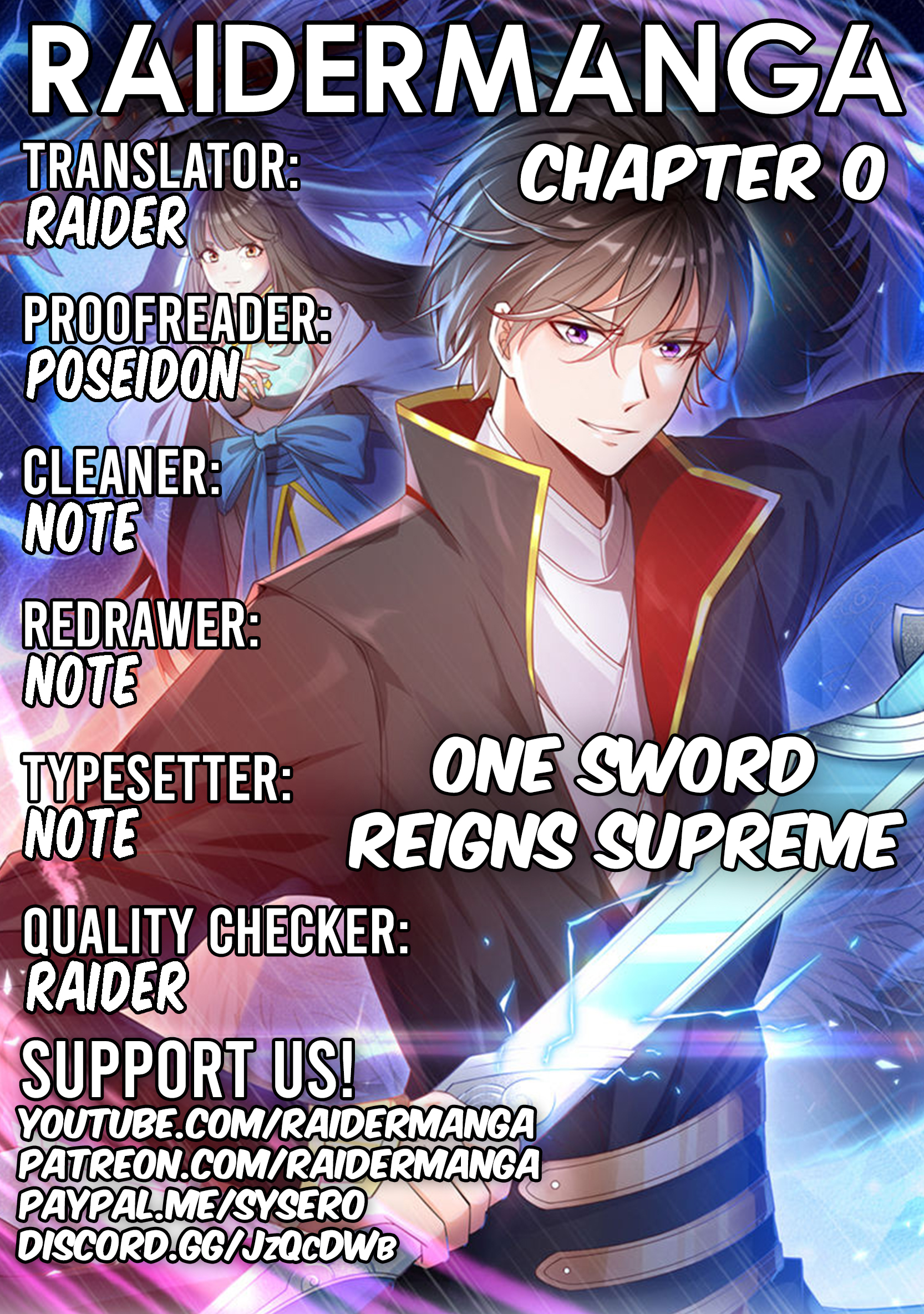 One Sword Reigns Supreme 第1页