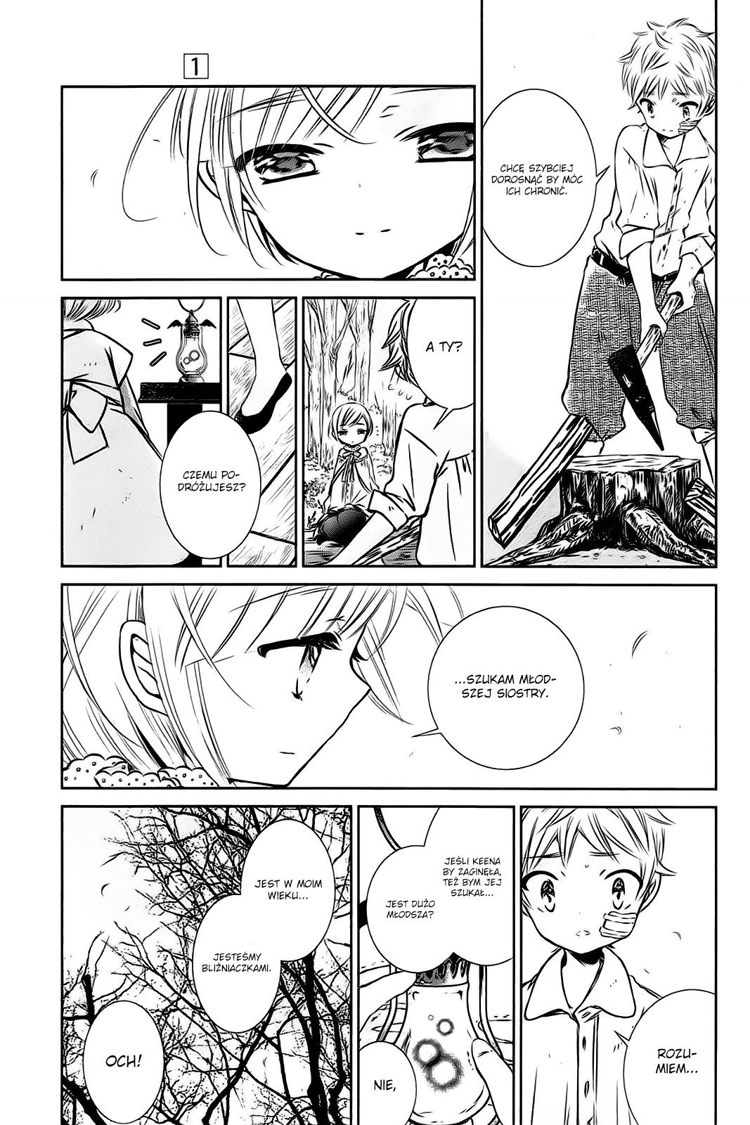 Majo no Shinzou Wieś z młynem 第13页