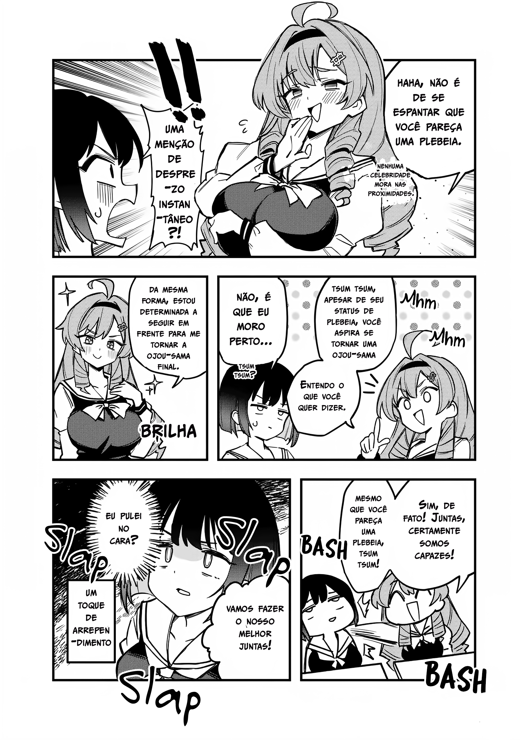 Bakushin Ojou-sama Dou! Uma Plebeia, de fato 第3页