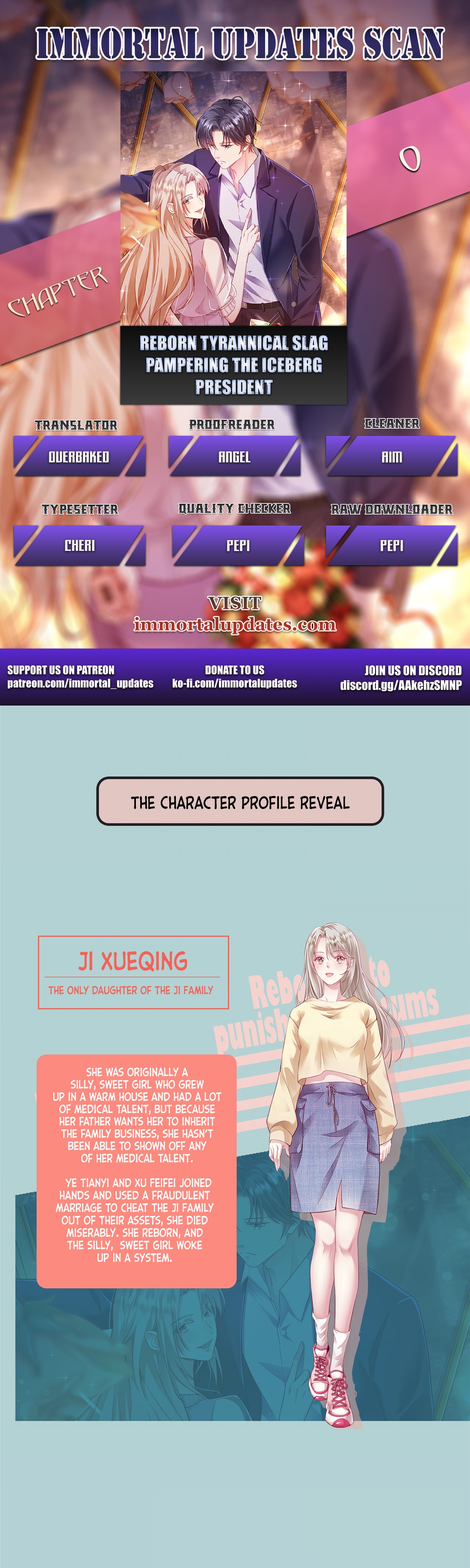 Reborn Tyrannical Slag: Pampering the Iceberg President 第1页
