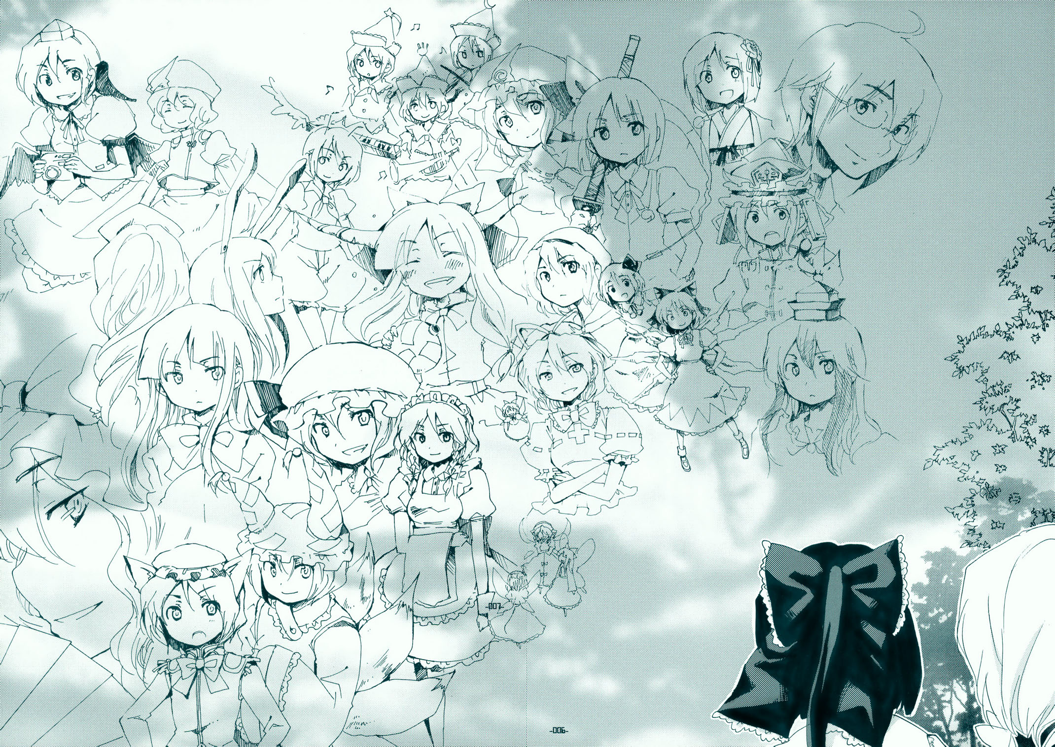 Touhou Bougetsushou ~ Silent Sinner in Blue. Prologo 第6页