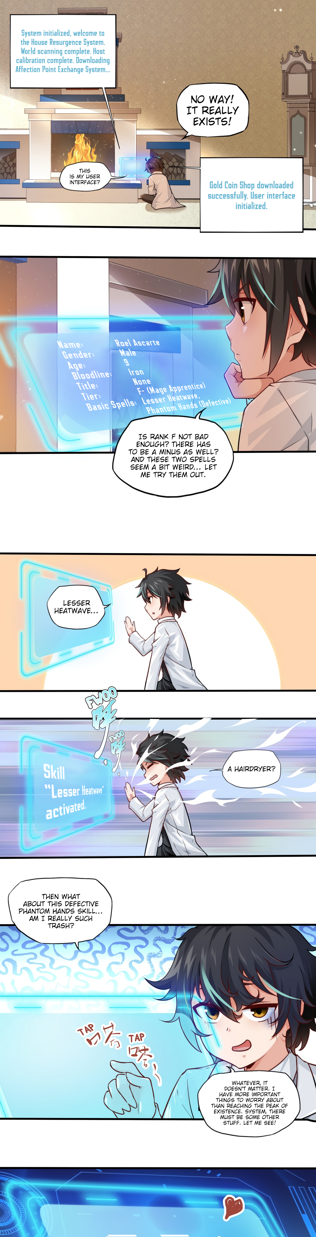 Little Tyrant Doesn't Want to Meet with a Bad End Awakening the House Resurgence System 第13页