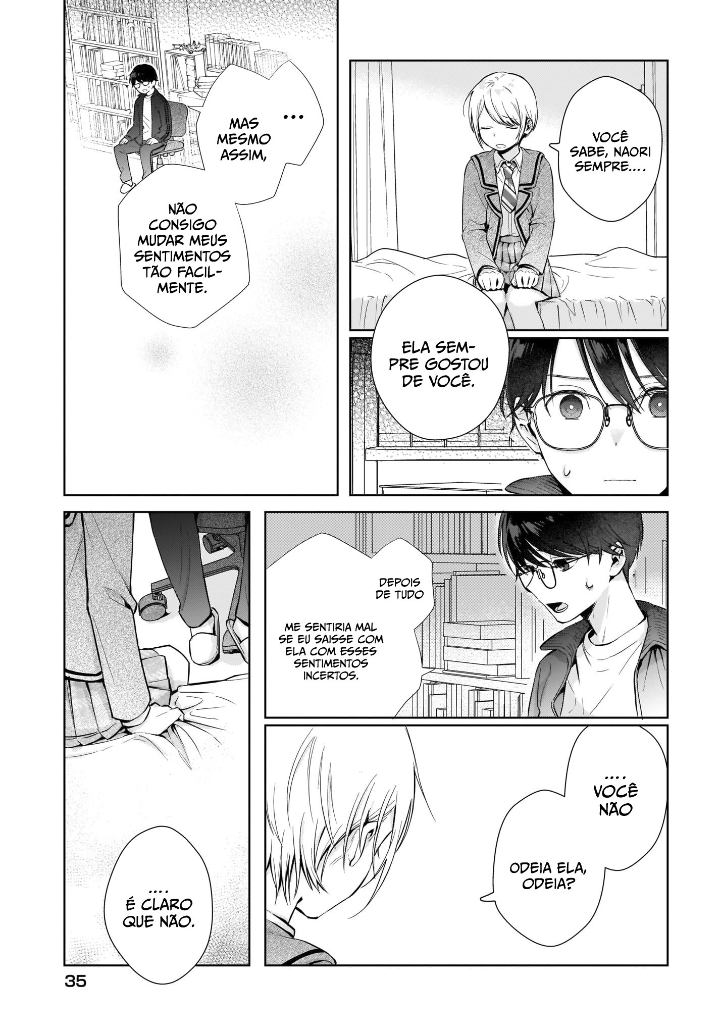 Koi wa Futago de Warikirenai Nós não somos tão estranhos... Não é? 第15页