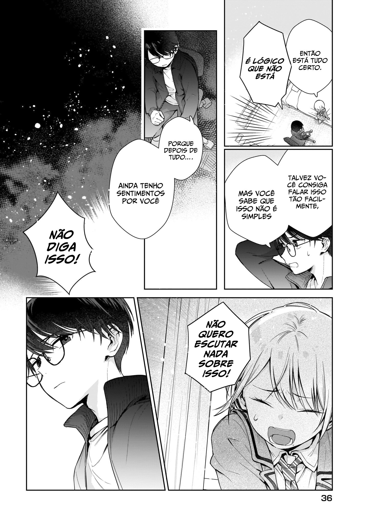 Koi wa Futago de Warikirenai Nós não somos tão estranhos... Não é? 第16页