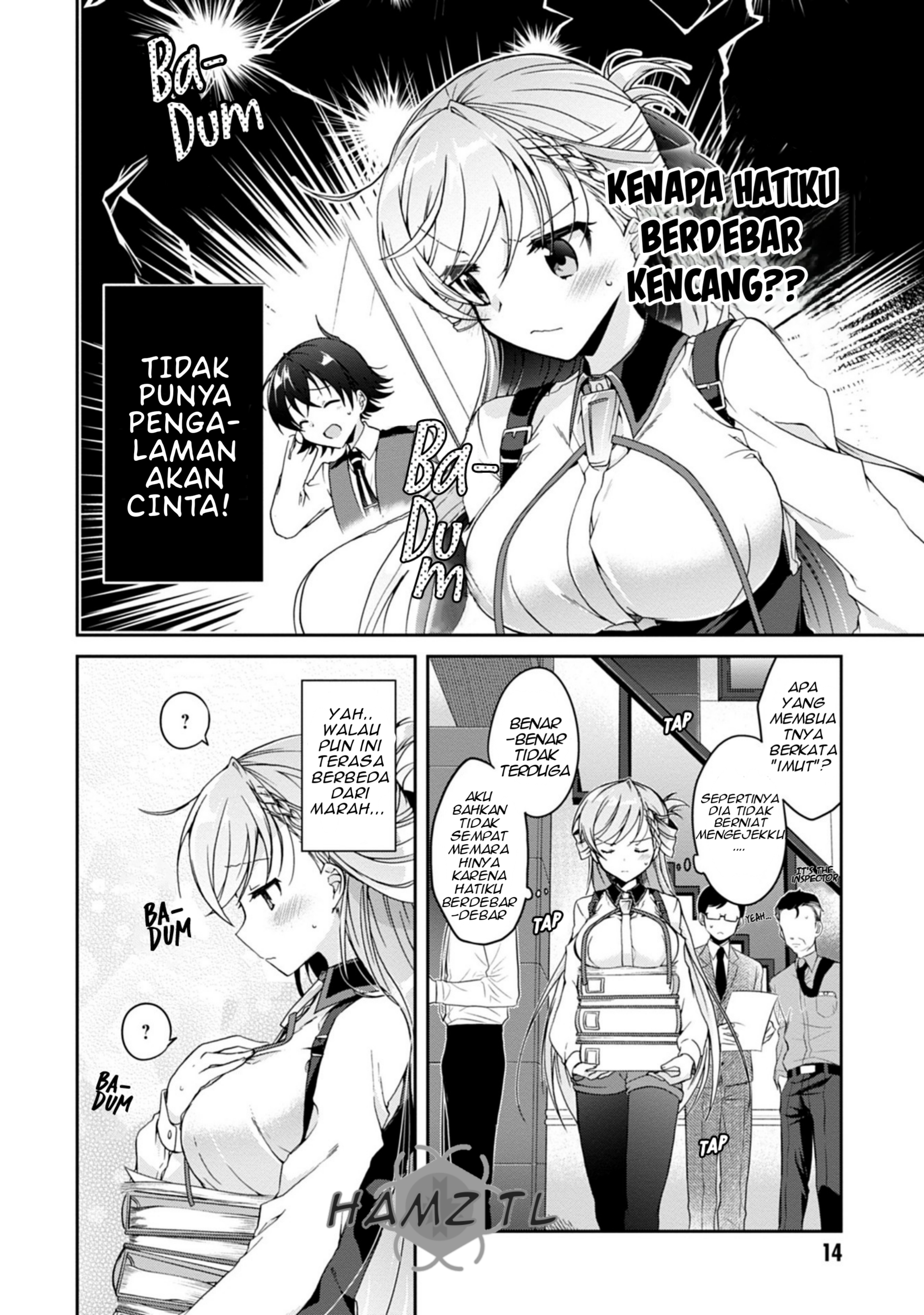 Isshiki-san wa Koi wo Shiritai. Vol. 1 Ch. 1 第16页