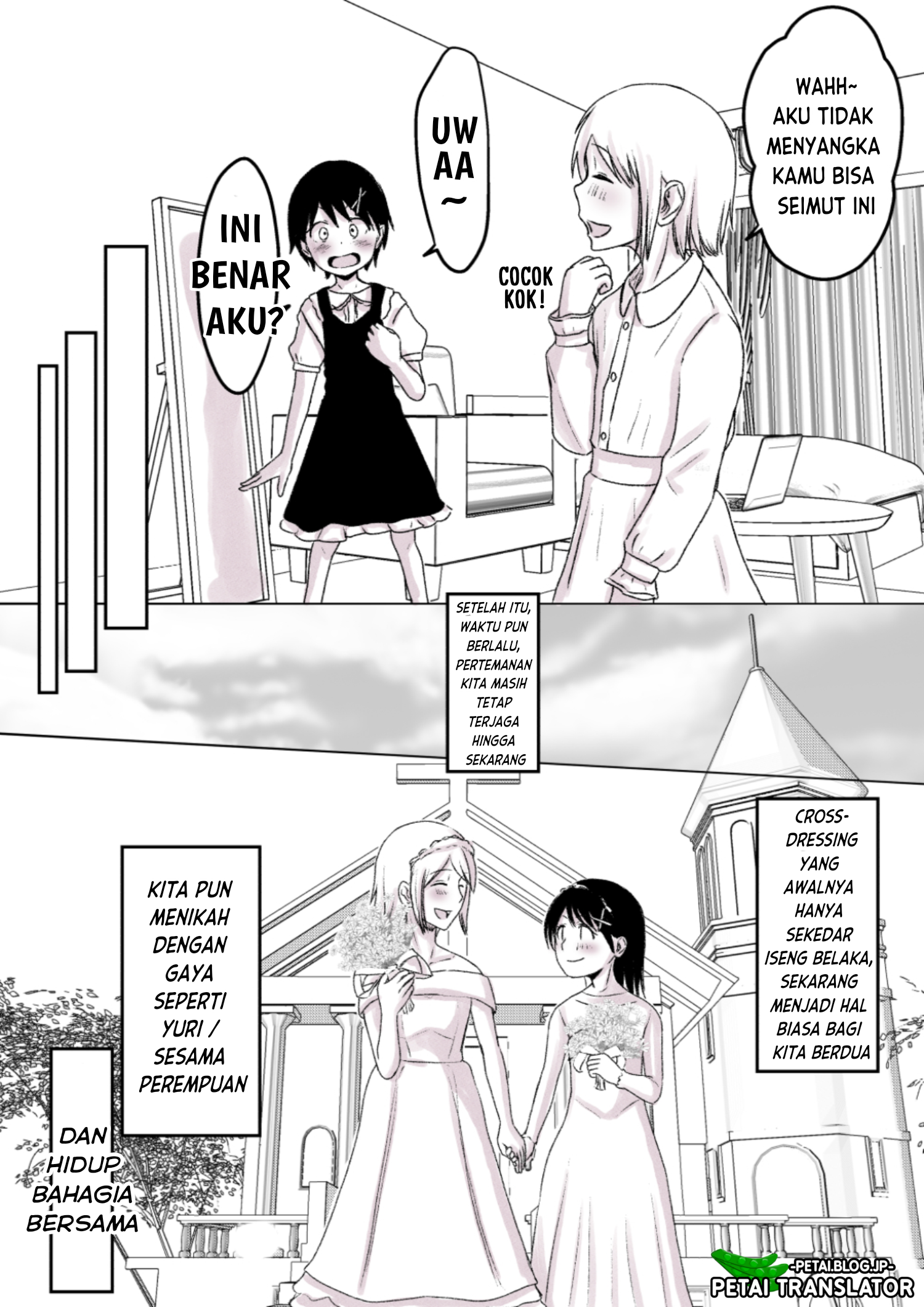 Josou kara no Yuri-kon Oneshot 第4页