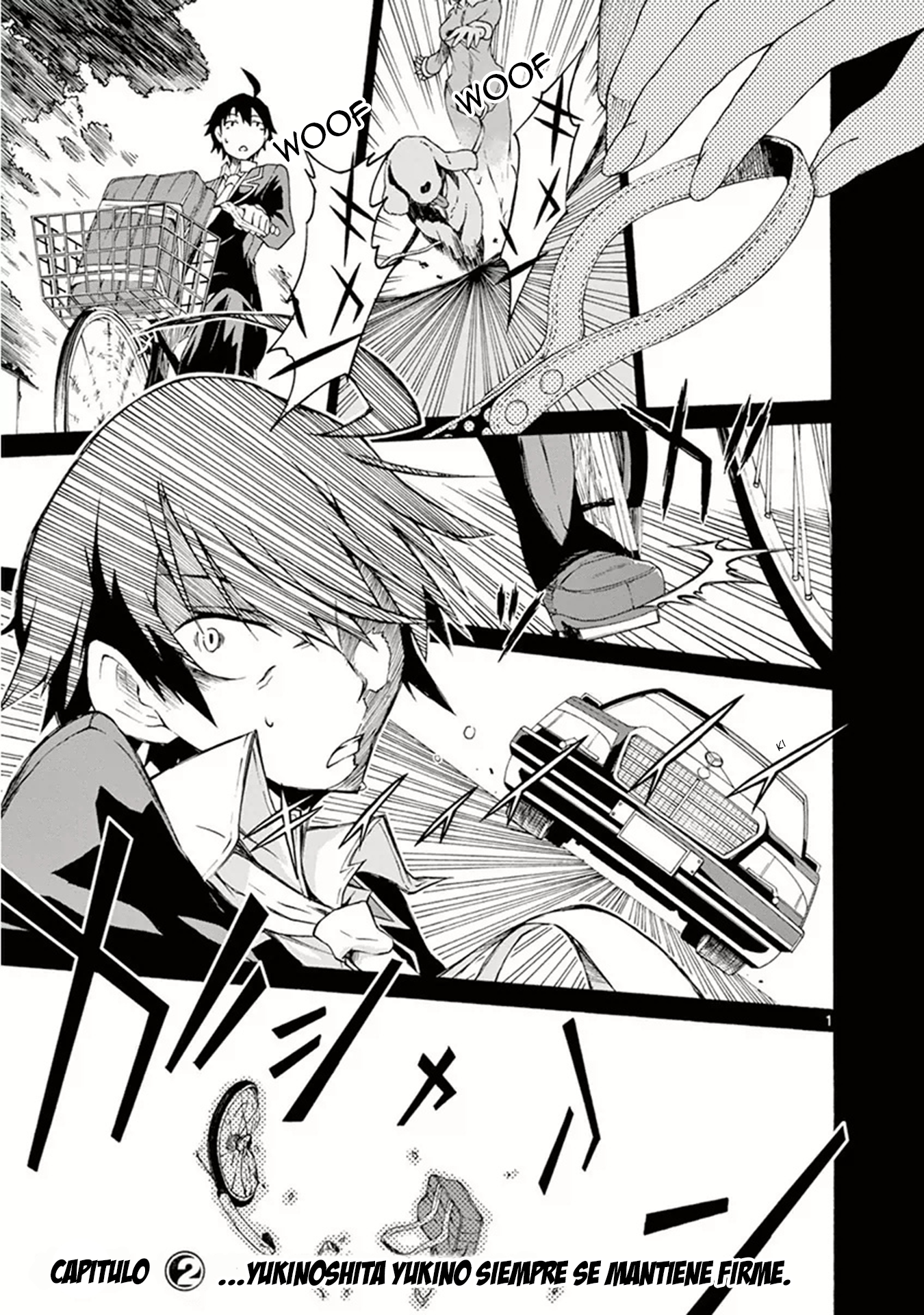 Yahari Ore no Seishun Love Come wa Machigatteiru @comic ...Yukino Yukinoshita siempre se mantiene firme 第1页