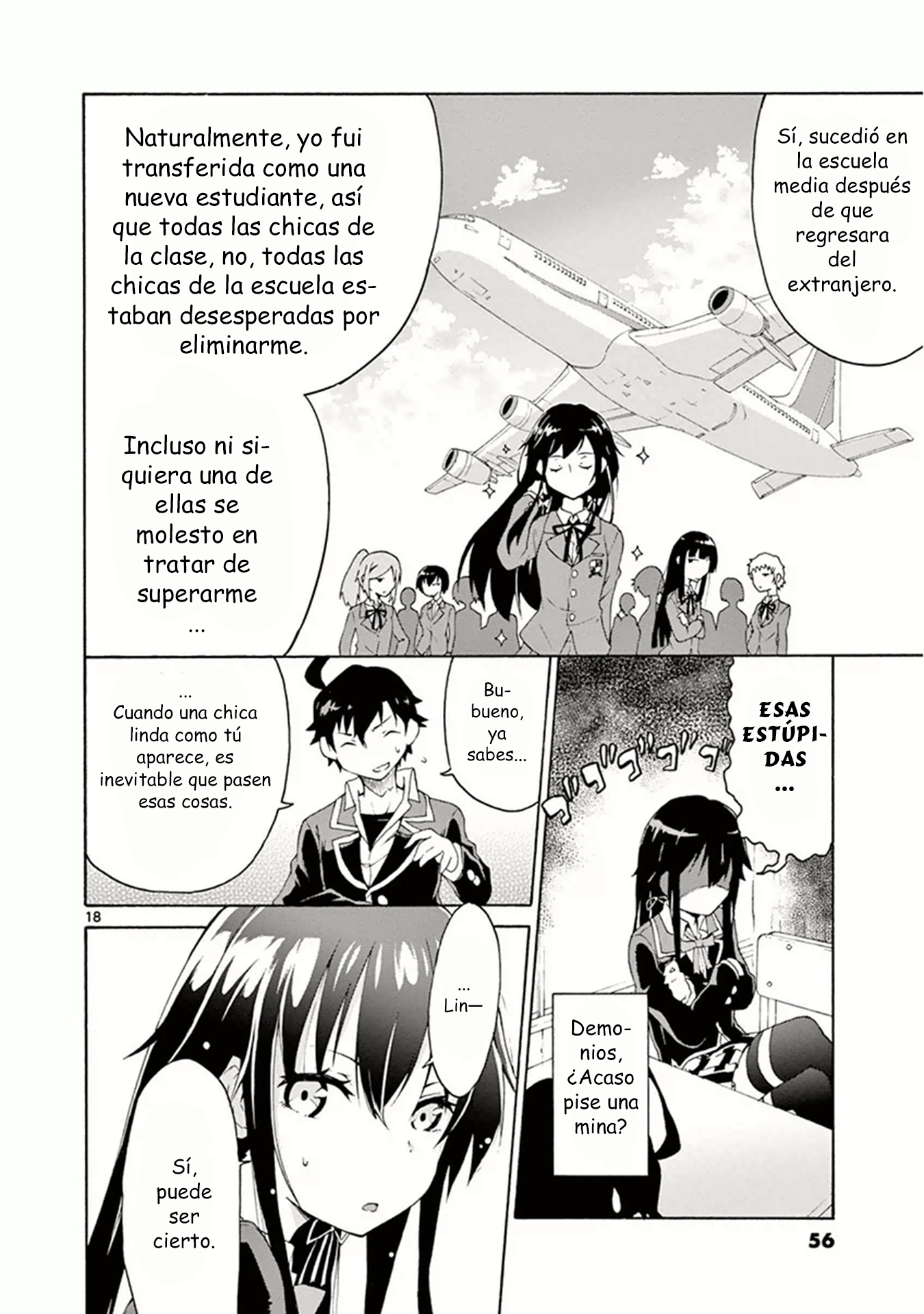 Yahari Ore no Seishun Love Come wa Machigatteiru @comic ...Yukino Yukinoshita siempre se mantiene firme 第18页
