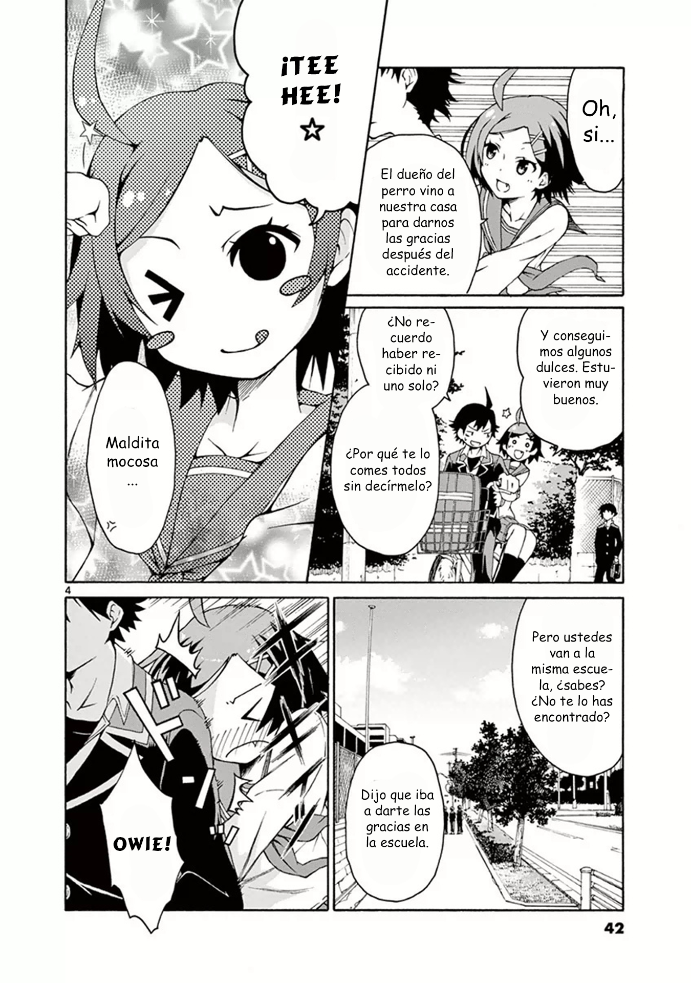 Yahari Ore no Seishun Love Come wa Machigatteiru @comic ...Yukino Yukinoshita siempre se mantiene firme 第4页