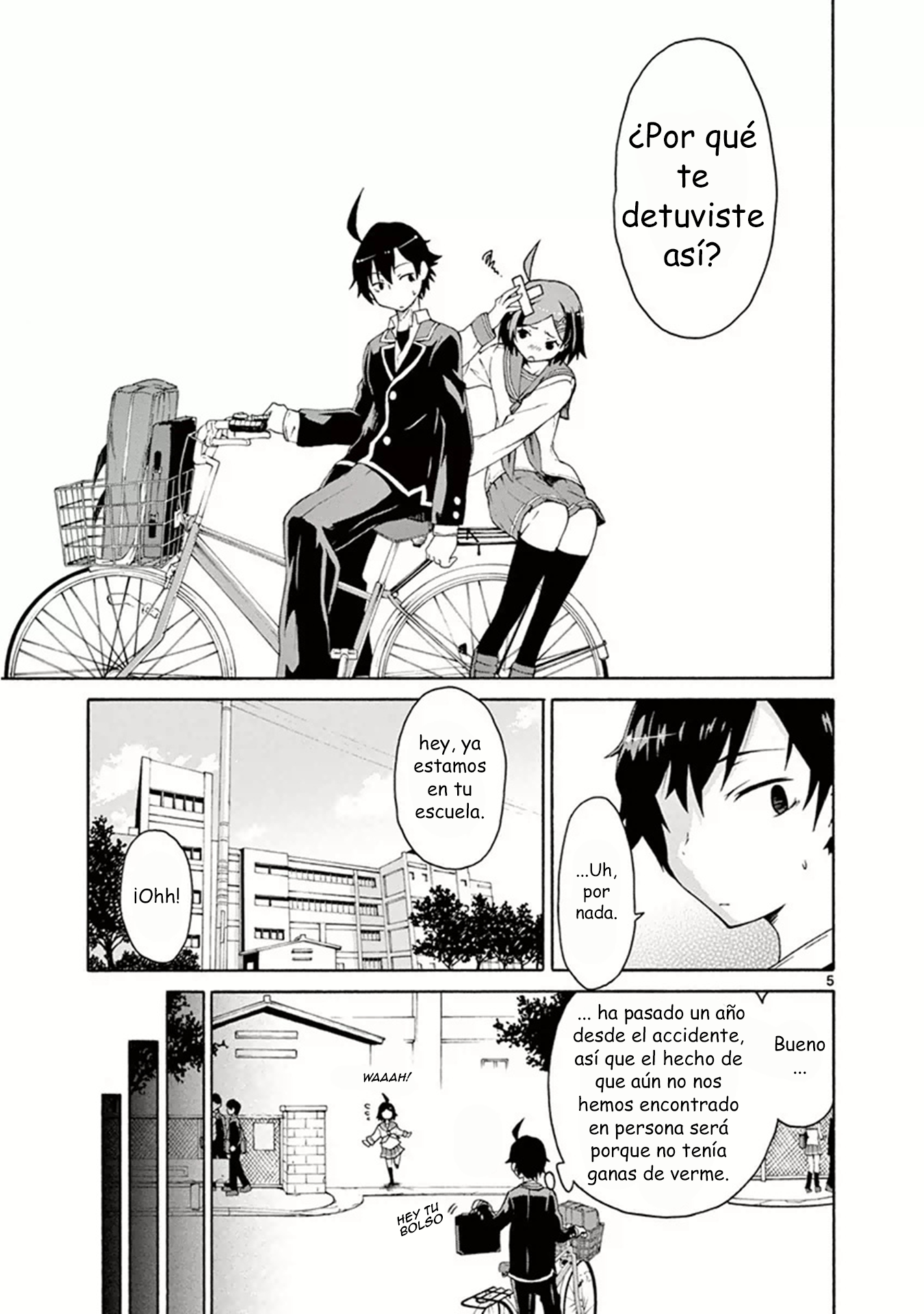 Yahari Ore no Seishun Love Come wa Machigatteiru @comic ...Yukino Yukinoshita siempre se mantiene firme 第5页