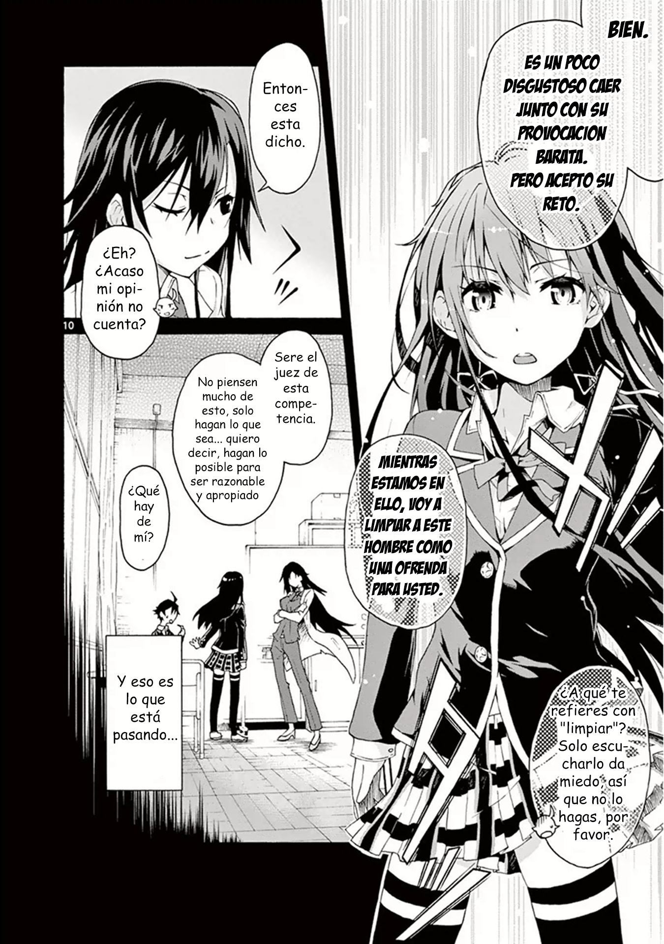 Yahari Ore no Seishun Love Come wa Machigatteiru @comic ...Yukino Yukinoshita siempre se mantiene firme 第10页