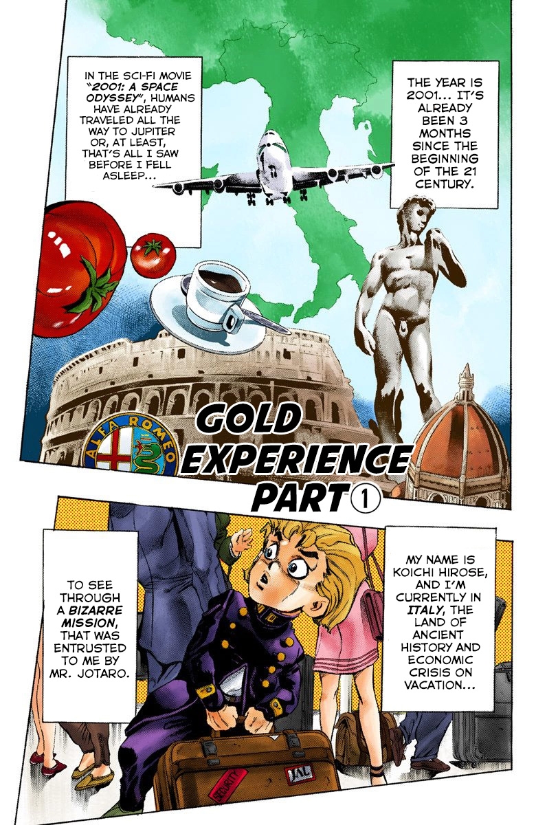 JoJo no Kimyou na Bouken Part 5: Ougon no Kaze (Official Colored) 第4页