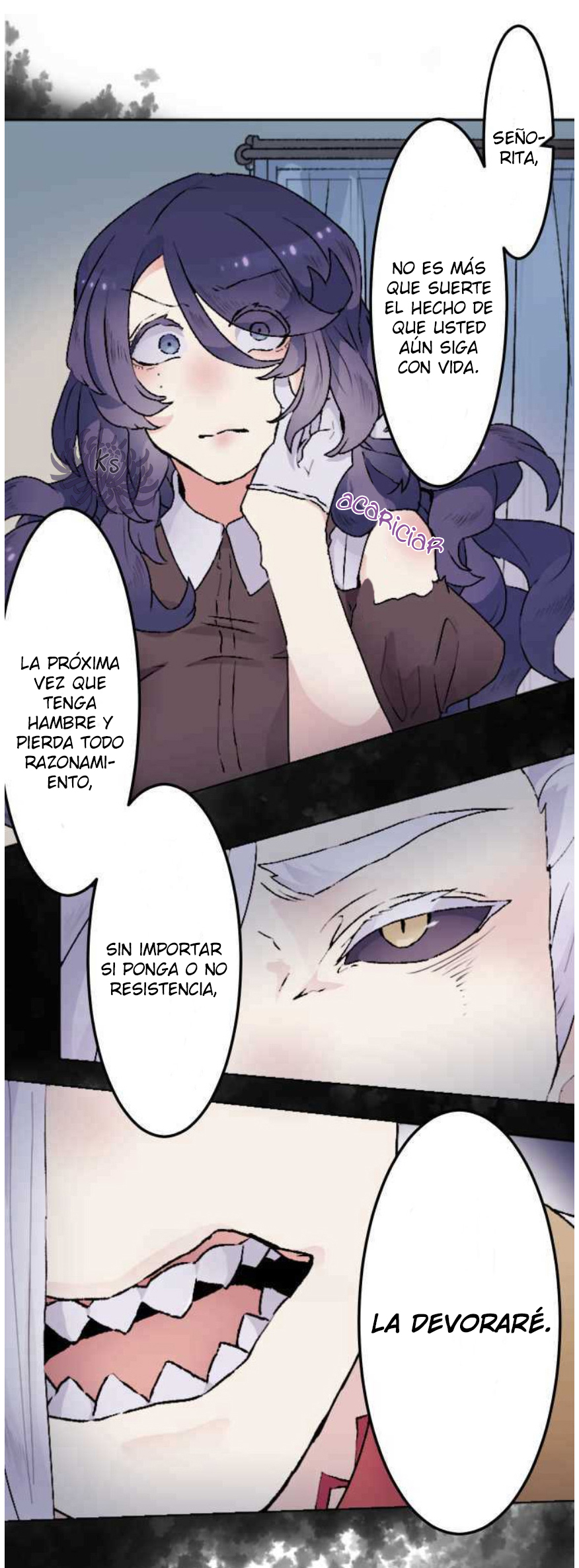 The Slave Girl and the Vampire with a Death Wish Monstruo Inmortal 第29页