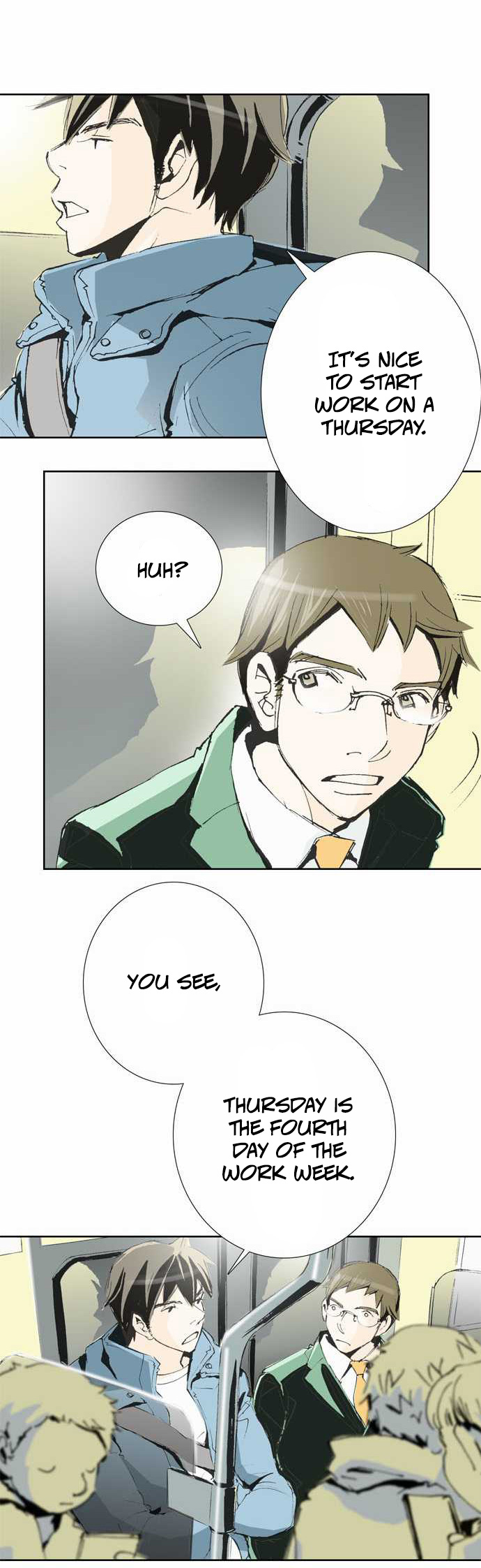 Let's Take the Train Together, Shall We? Mugged on the First Day of Work 第11页