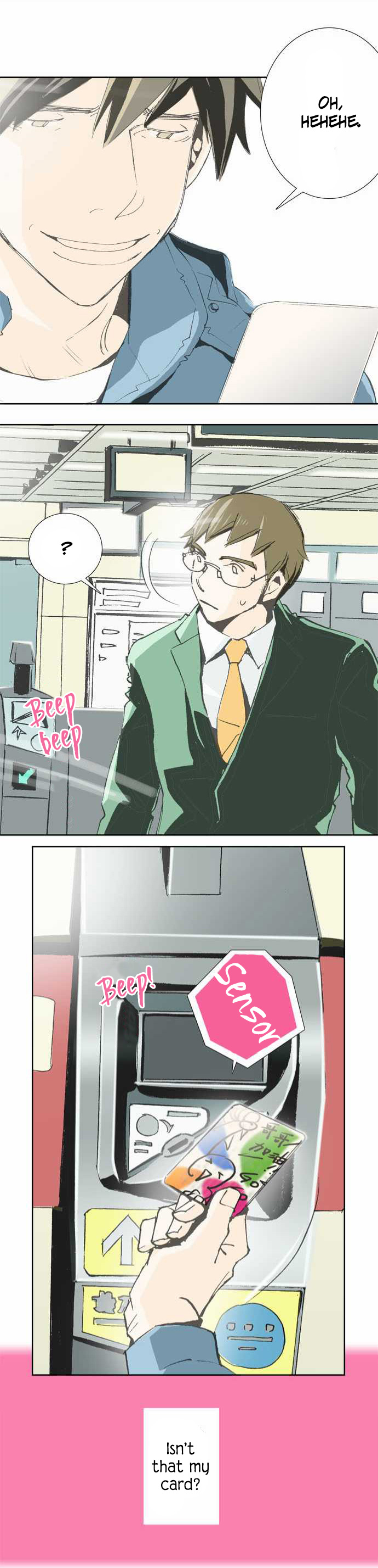 Let's Take the Train Together, Shall We? Mugged on the First Day of Work 第17页