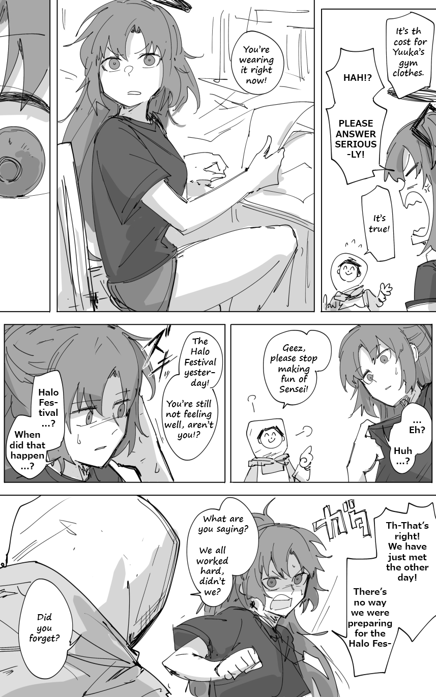 Blue Archive - Kankan's Blue Archive Logs (Doujinshi) 第2页