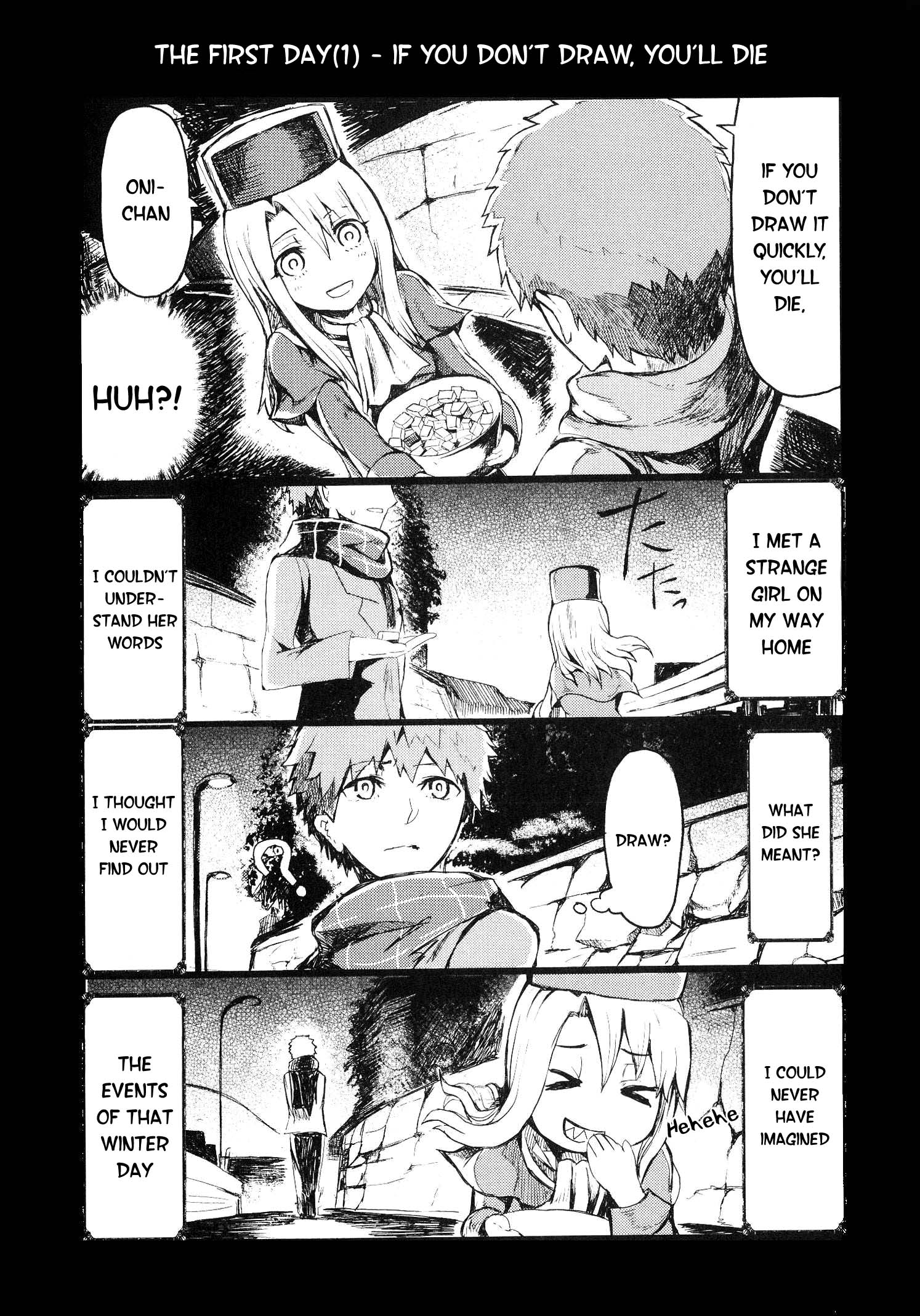 Fate/mahjong night - Seihai Sensou 第3页
