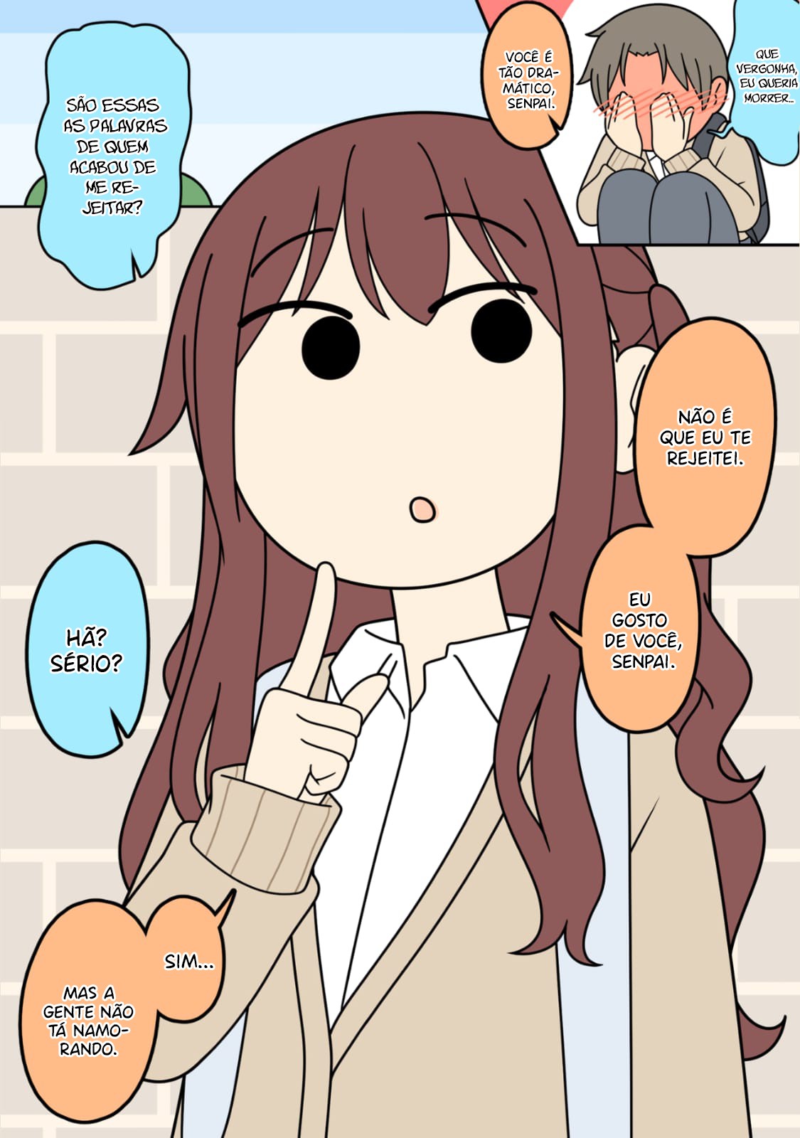 Tsukiatteinai Senpai to Kouhai Não é Que Eu te Rejeitei. 第3页