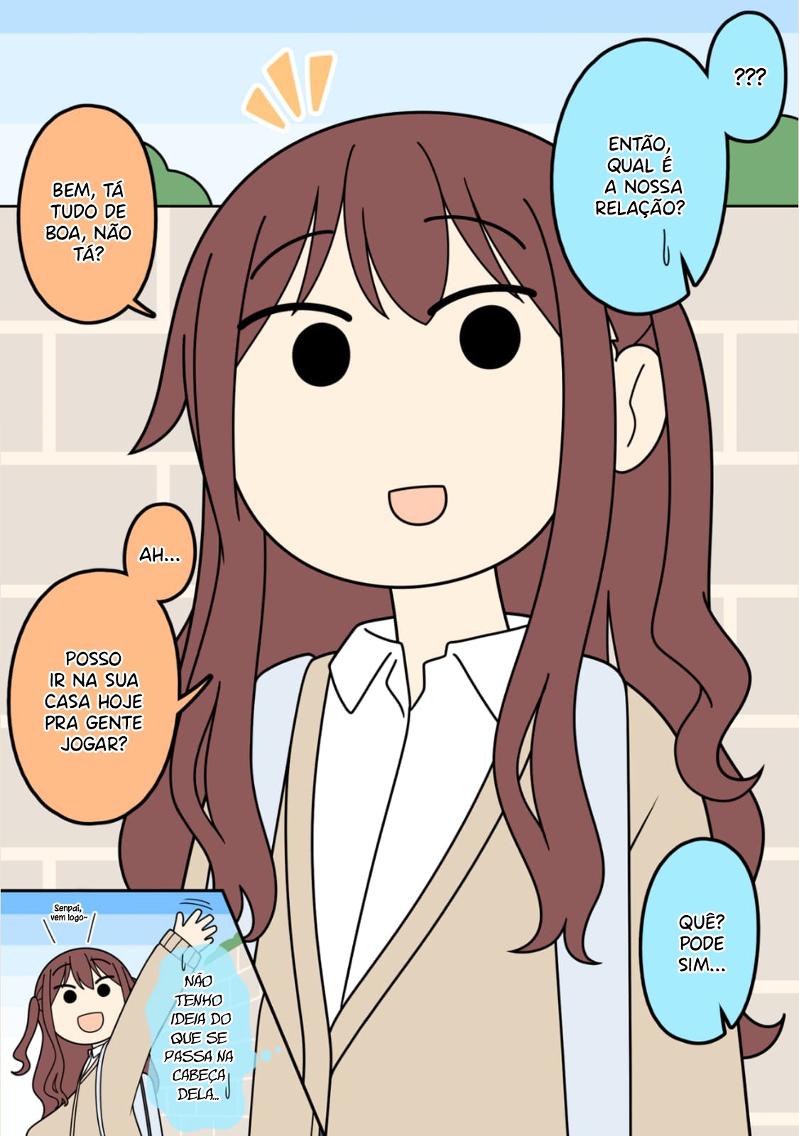 Tsukiatteinai Senpai to Kouhai Não é Que Eu te Rejeitei. 第4页