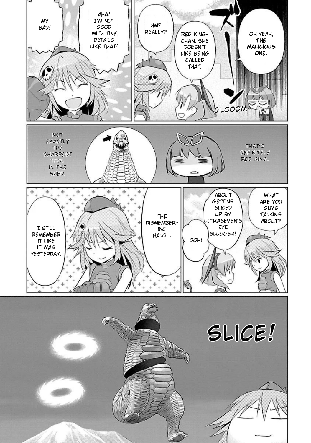 Ultra Kaiju Humanization Project feat.POP Comic code The Secret of the Lake ☆ 第5页
