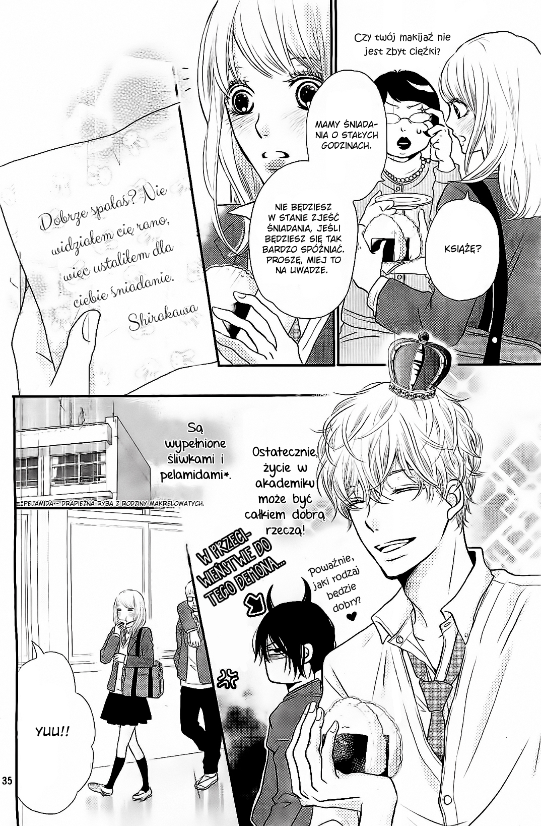 Kurosaki-kun no Iinari ni Nante Naranai Biały Książe i Czarny Demon 第36页