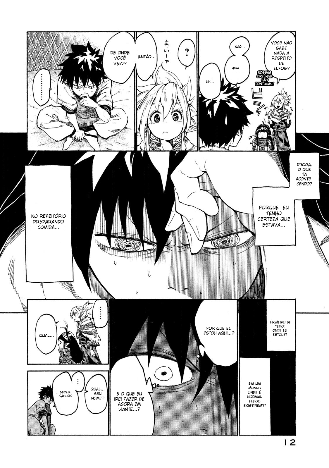Mazumeshi Elf to Yuuboku gurashi A porta que leva as campinas 第11页