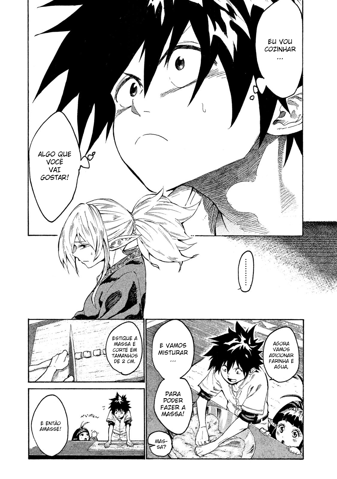 Mazumeshi Elf to Yuuboku gurashi A porta que leva as campinas 第33页