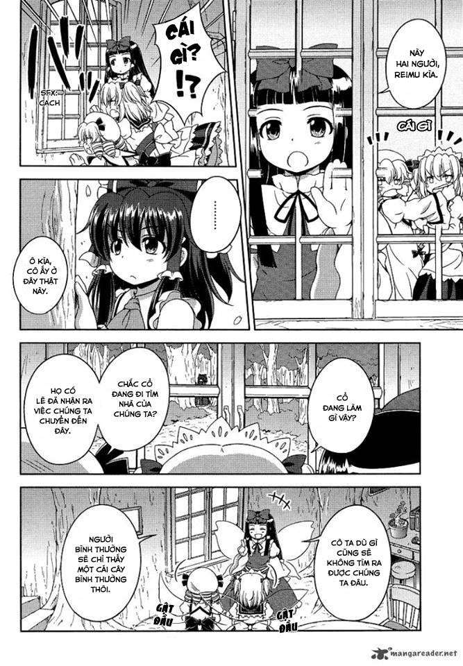 Touhou Sangetsusei ~ Oriental Sacred Place. phía sau thần xã (phần 1 ) 第12页