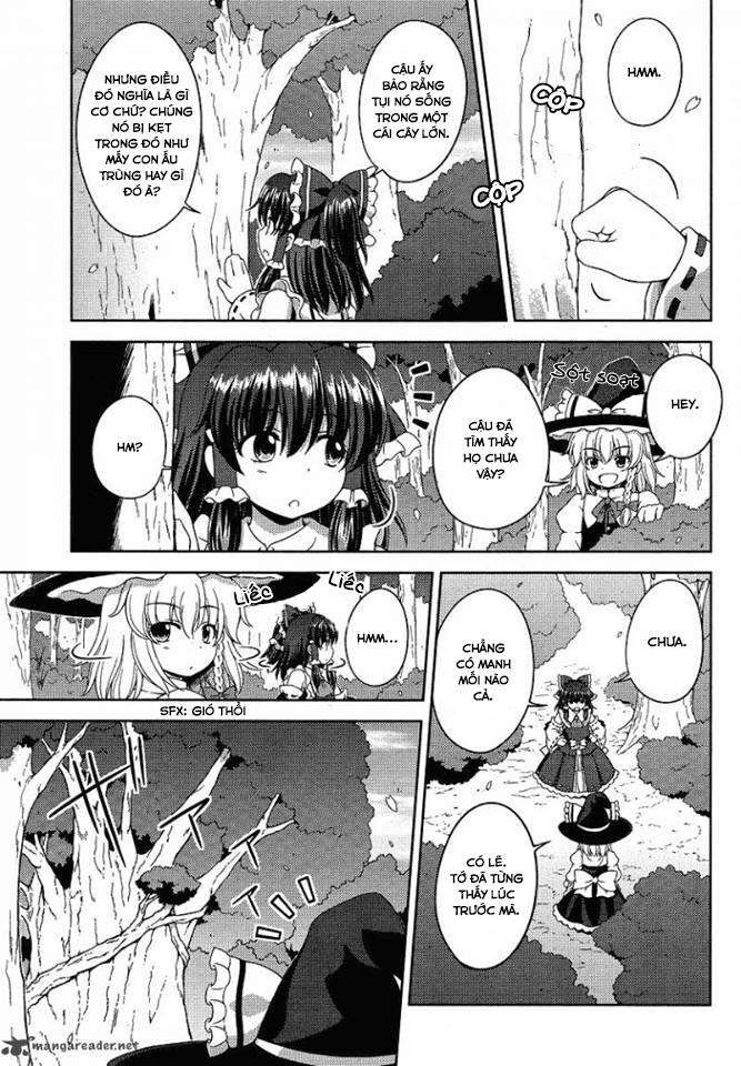 Touhou Sangetsusei ~ Oriental Sacred Place. phía sau thần xã (phần 1 ) 第13页
