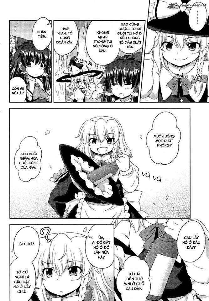 Touhou Sangetsusei ~ Oriental Sacred Place. phía sau thần xã (phần 1 ) 第14页