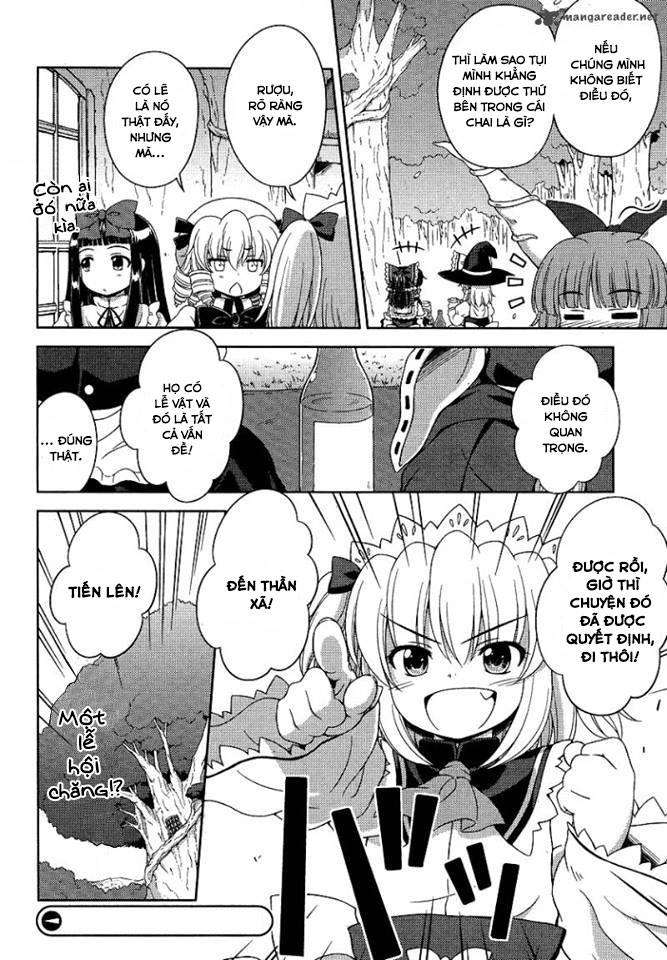 Touhou Sangetsusei ~ Oriental Sacred Place. phía sau thần xã (phần 1 ) 第16页