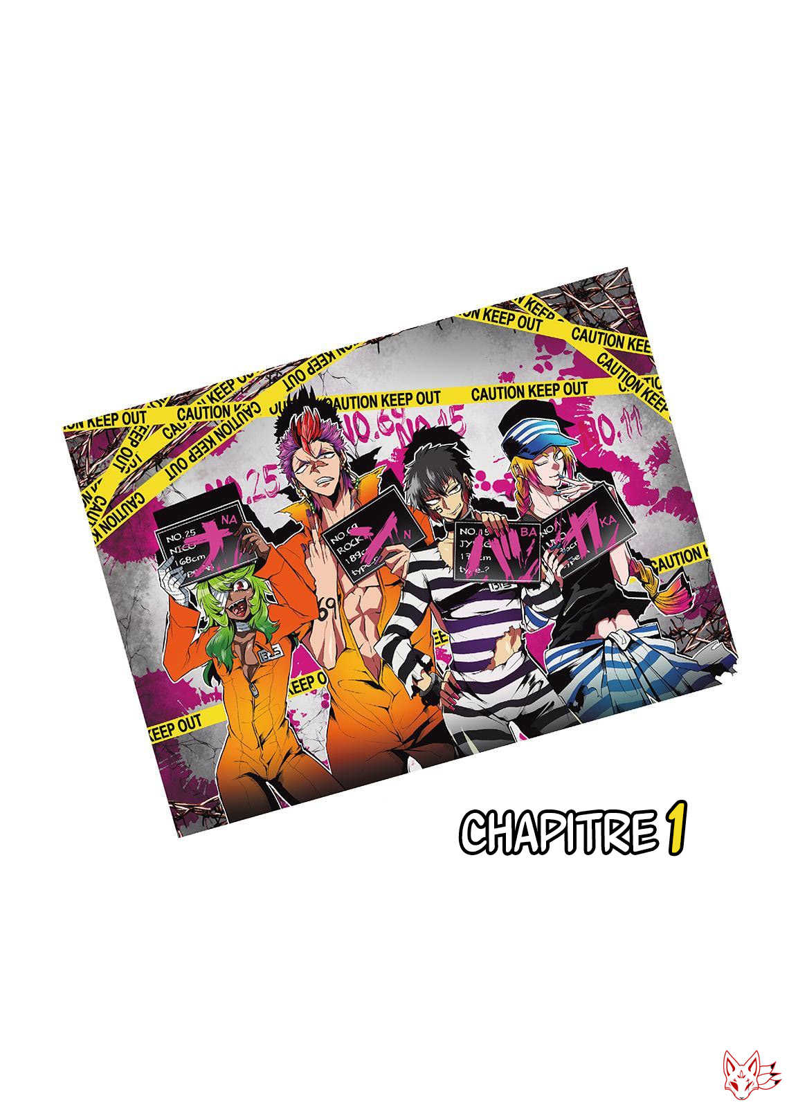 Nanbaka Prisonniers ×4 + Garde ×1 第5页