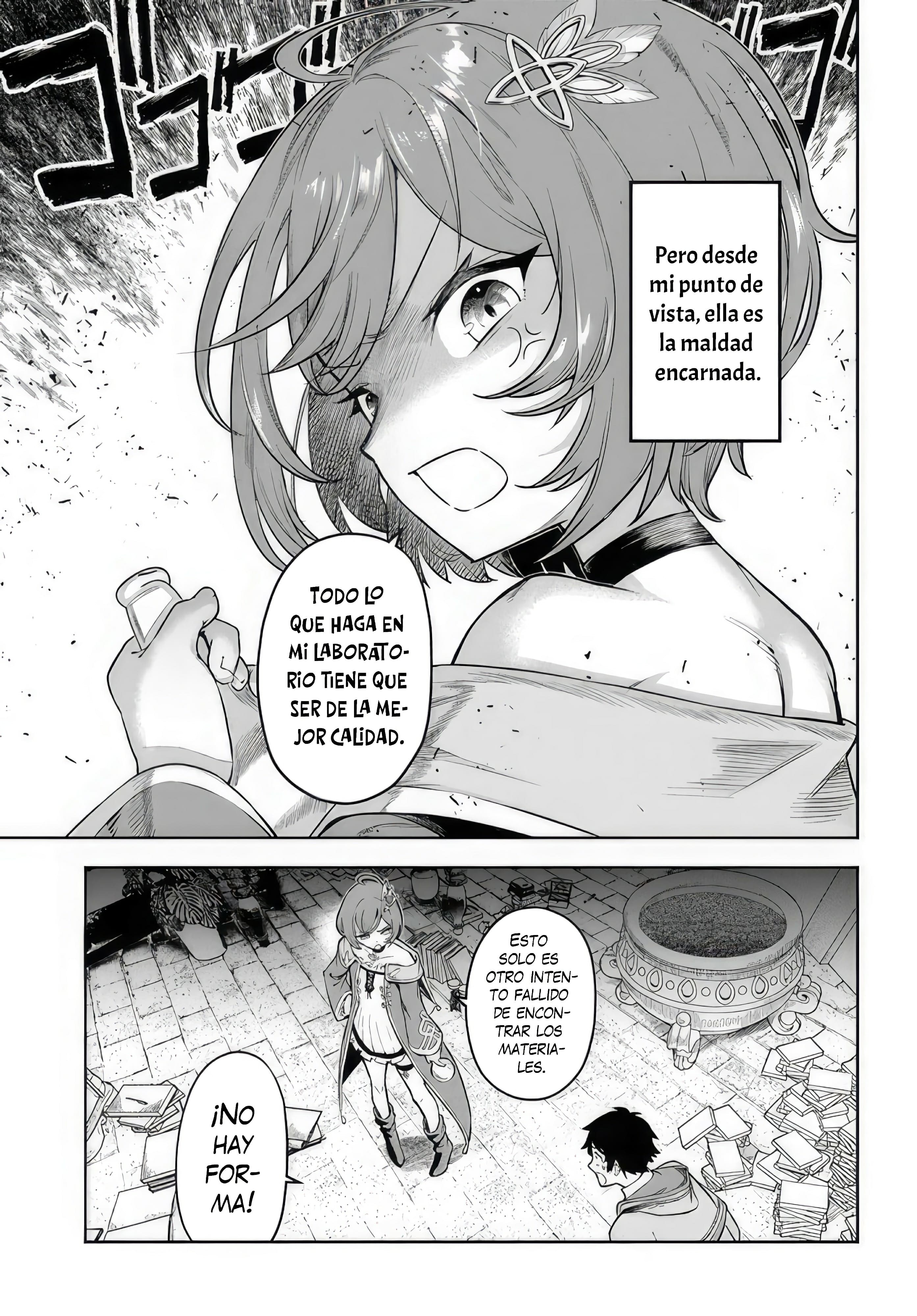 Ore Igai Dare mo Saishu Dekinai Sozai na no ni "Sozai Saishuritsu ga Hikui" to Pawahara suru Osananajimi Renkinjutsushi to Zetsuen shita Senzoku Madoushi, Henkyou no Machi de Slow Life wo Okuritai. Una Genio Alquimista y Un Asistente Incompetente 第6页