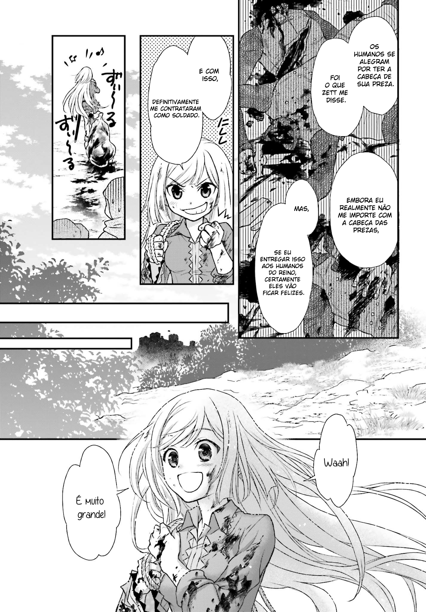 Shinigami ni Sodaterareta Shoujo wa Shikkoku no Tsurugi o Mune ni Idaku Vol. 1 Ch. 1 第34页