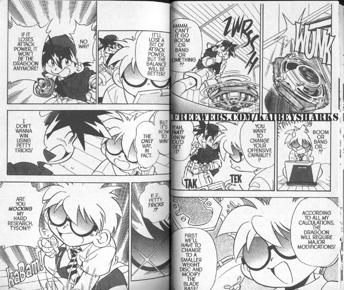 Bakuten Shoot Beyblade Vol. 2 Ch. 1 第19页