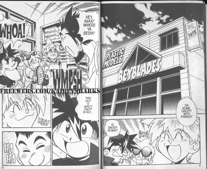 Bakuten Shoot Beyblade Vol. 2 Ch. 1 第3页