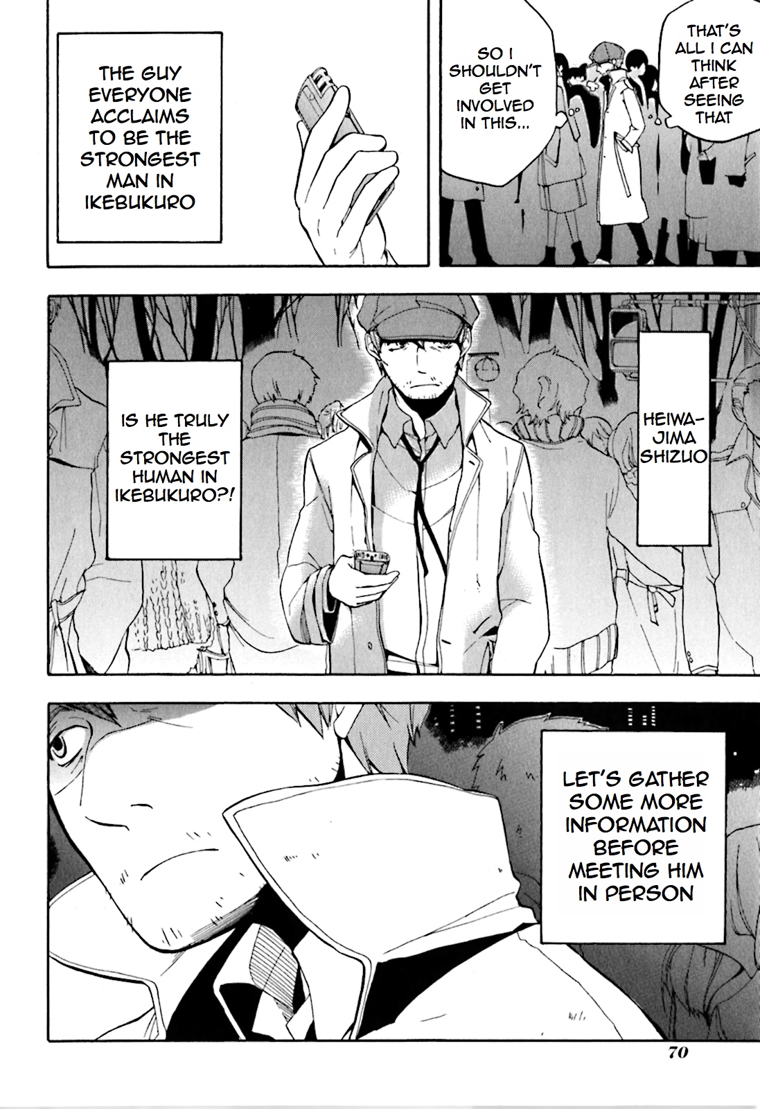 Durarara!! Saika-hen Red Evil Intention 第74页
