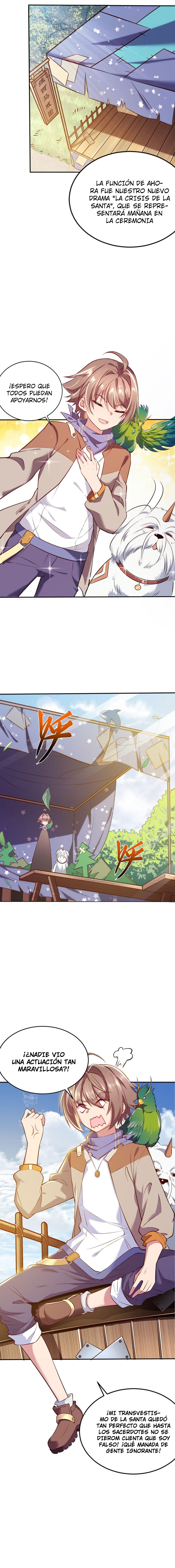 Forced to Be an Invincible Saintess Una Santa caída del cielo 第8页