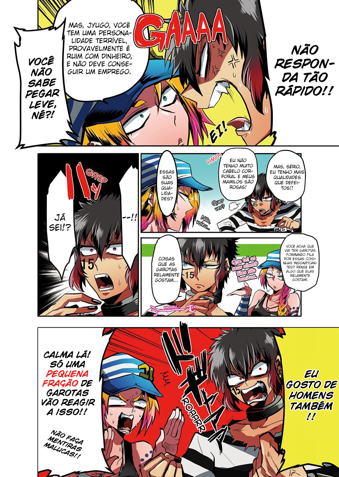 Nanbaka Prisioneiro X 4 + Guarda X 1 第8页