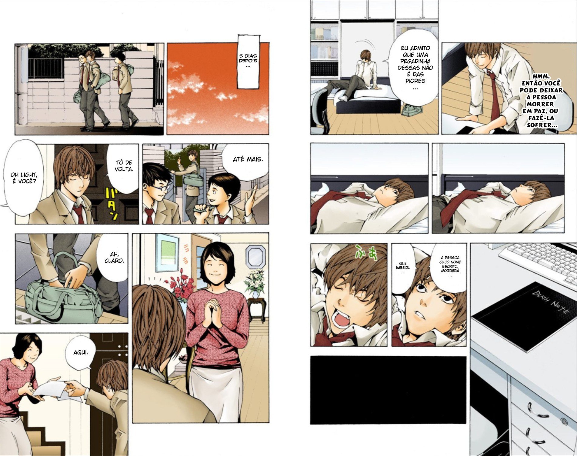 Death Note (Official Colored) Tédio 第8页