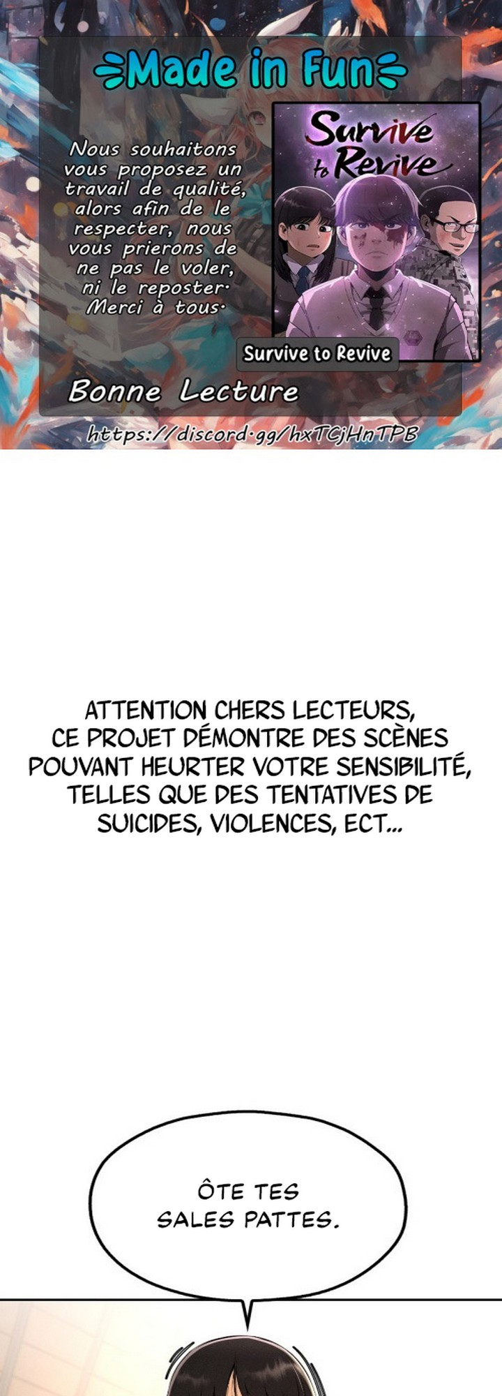 Survive to Revive Ch. 4 第1页