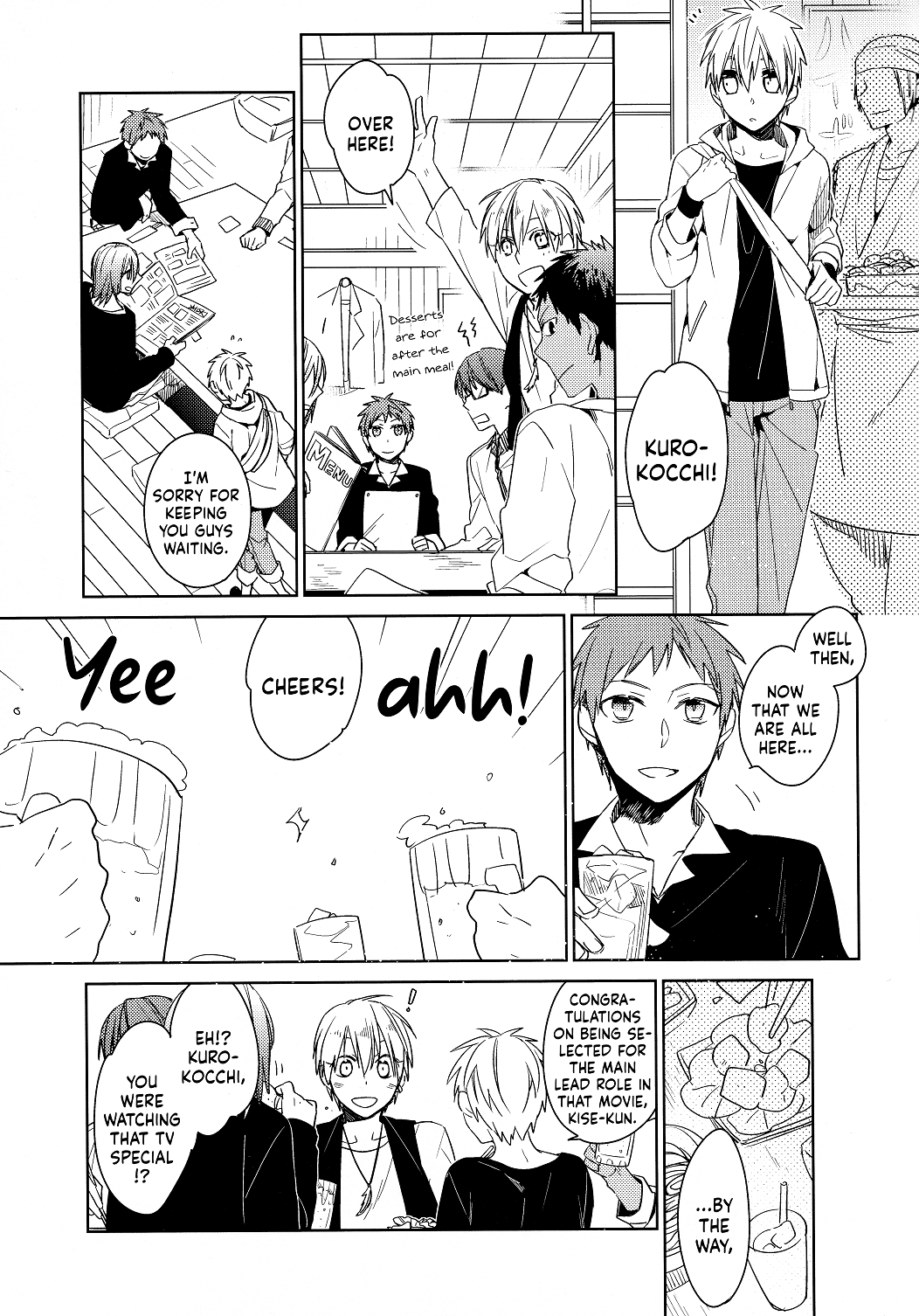 Kuroko no Basket - Tsukumo no Karasawagi (Doujinshi) 第5页