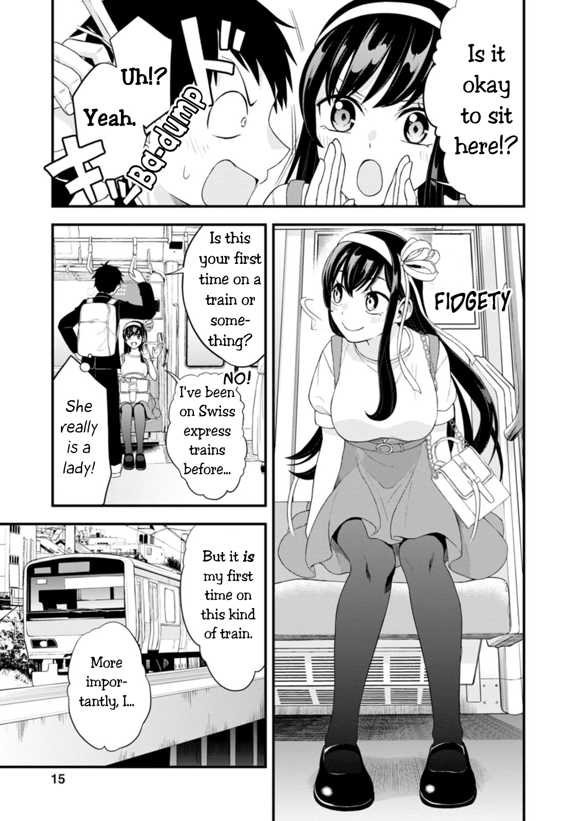 Hajimete no Ojou-sama First Train Ride 第12页