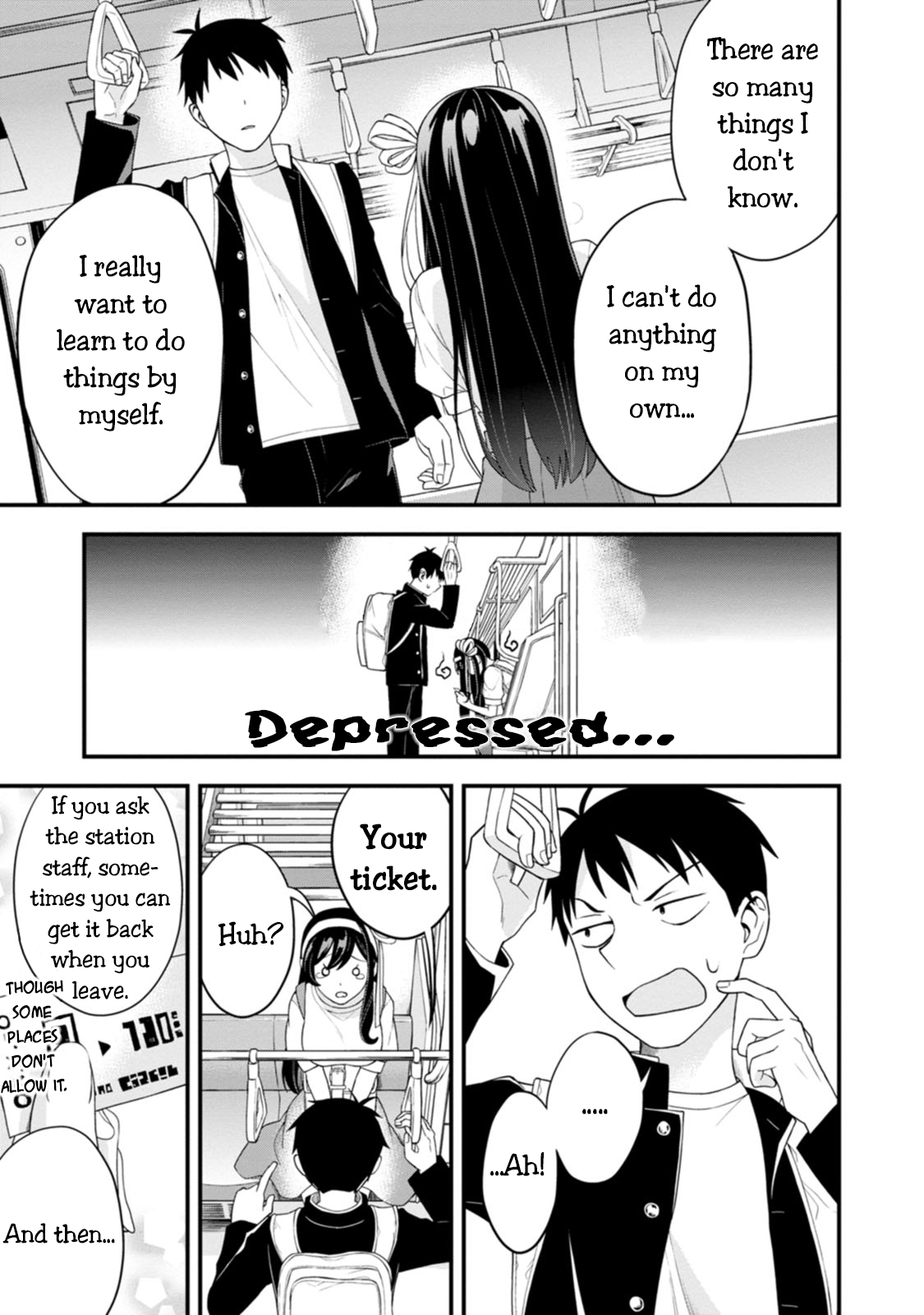 Hajimete no Ojou-sama First Train Ride 第14页